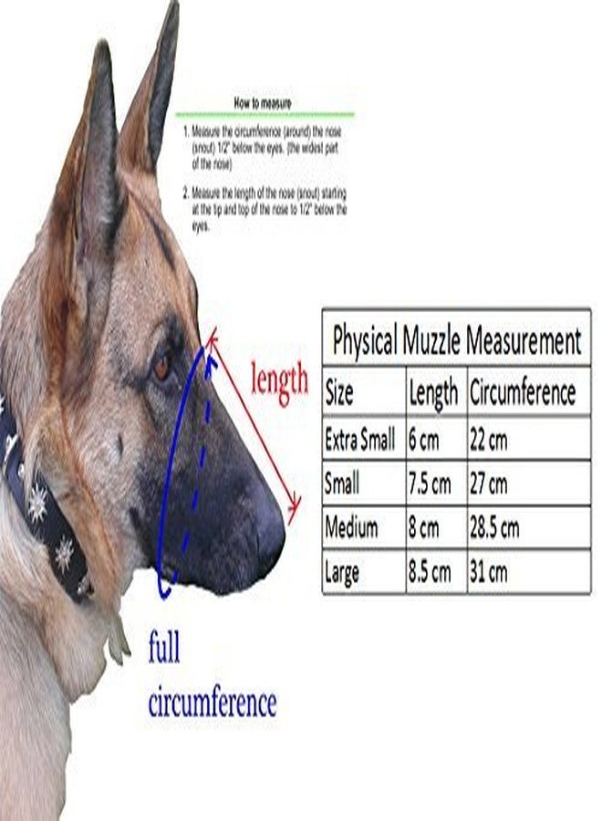 ويستيرن إرا كمامة قابلة للتعديل من ويسترن إيرا، غطاء للفم للكلاب/الجراء (أسود) (كبير جدًا) - Image 2
